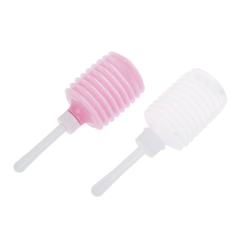 1PC Enema Rectal Syringe Vaginal Rinse Plug Anal Vaginal Shower Cleaner Sprayer Disposable Medical Anal Cleaner