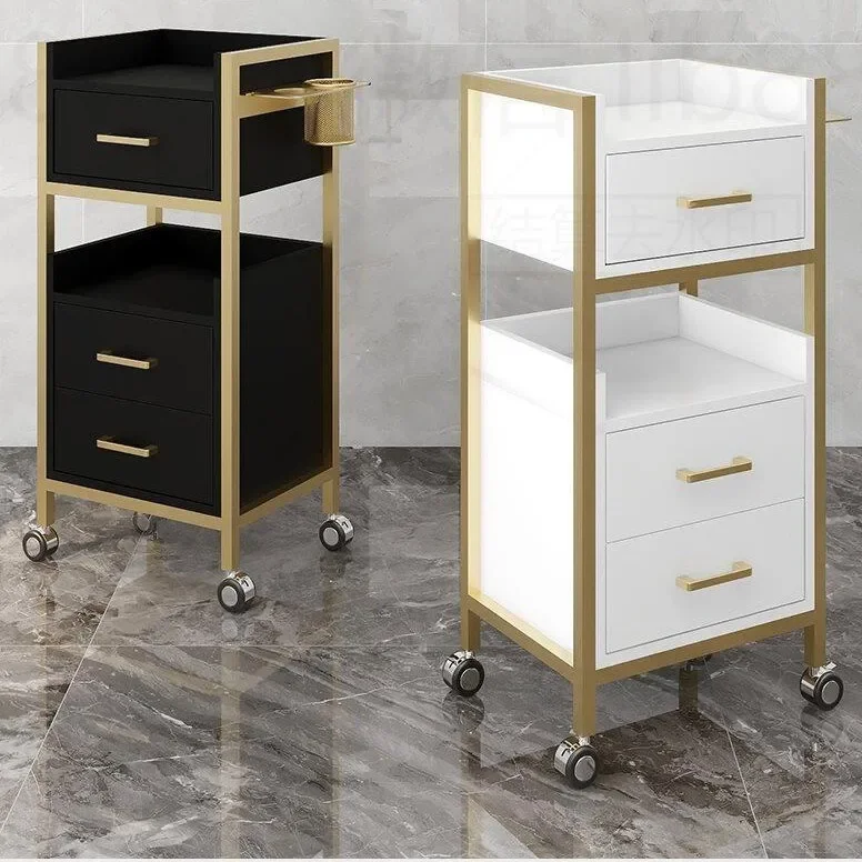 2026 New Style Barbershop Cabinet, Hair Salon Tool Counter, Hair Salon Perm & Dyeing Tool Cabinet, Haircut Cabinet