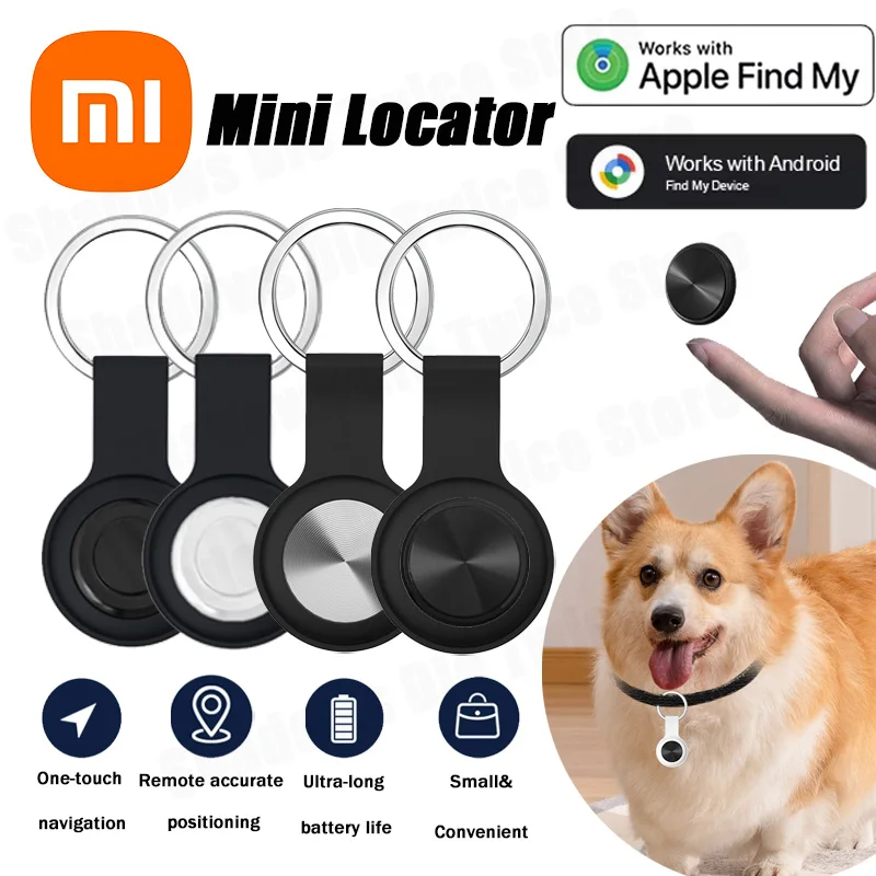 

Xiaomi Mini Smart Global Locator For Android And Apple Findmytag Alarm Reminder Item-Finder Key-Finder Kids Bag Wallet Tracking