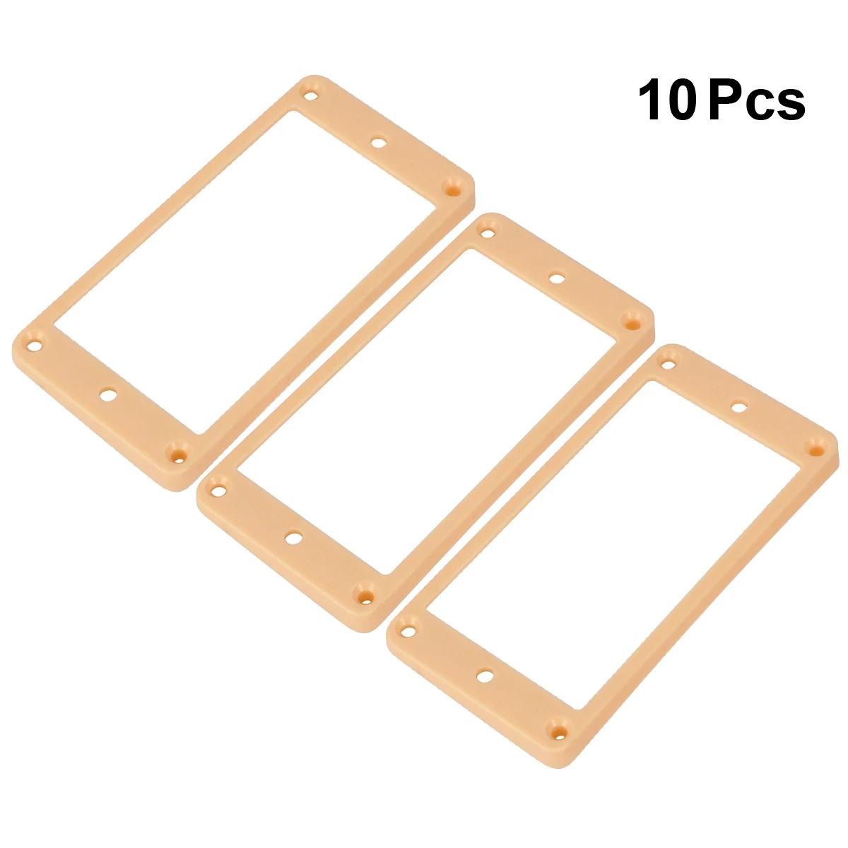 

10Pcs Durable Plastic Pickup Mounting Rings ABS Short Size for Electric Guitar Pickup Covers Guitar Supplies