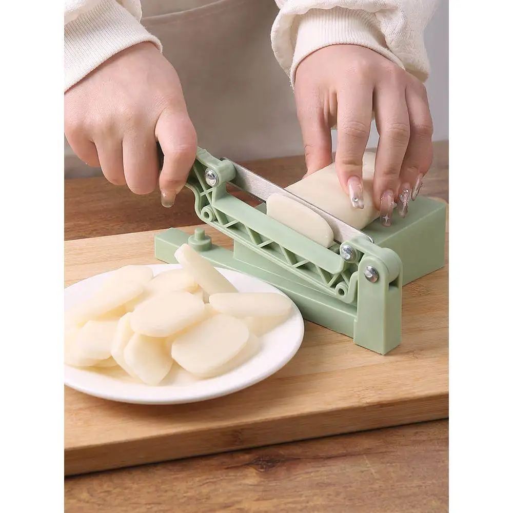 

Ручной нож для рисовых лепешек: специальный инструмент для быстрого нарезания, кухонный инструмент для выпечки, слайсер для рисовых лепешек, для домашнего использования