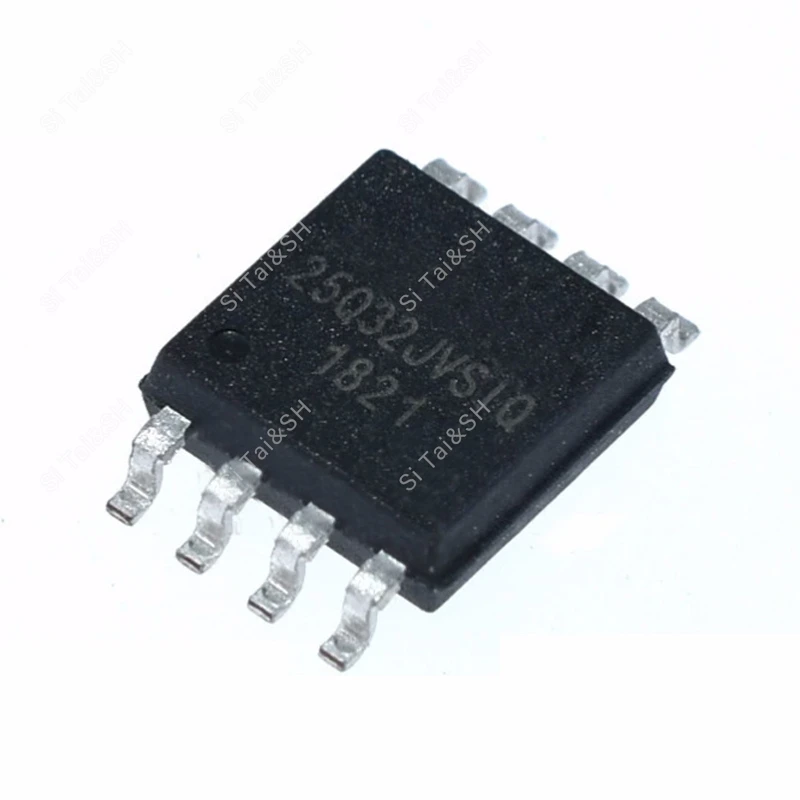 

Molewei 10 шт. W25Q32JVSSIQ пластиковый защитный чехол-8 IC FLASH 32 Мбит черный пластиковый защитный чехол