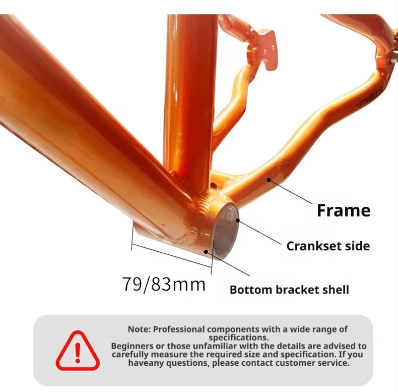 Fahrrad BB79 Tretlager für Shimano SRAM GXP 24/22mm Kurbelwelle Pressfit 46mm Rennrad MTB Fahrradrahmen 79-83mm – Detail 4