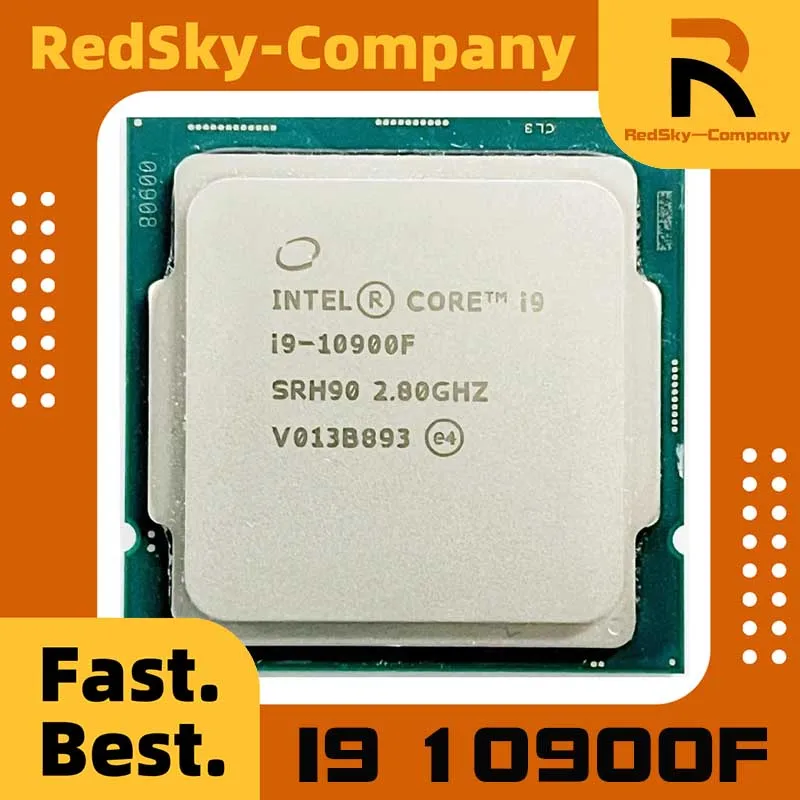 Core i9 10900F 2.8GHz 10-Core 20-Thread LGA 1200 processor