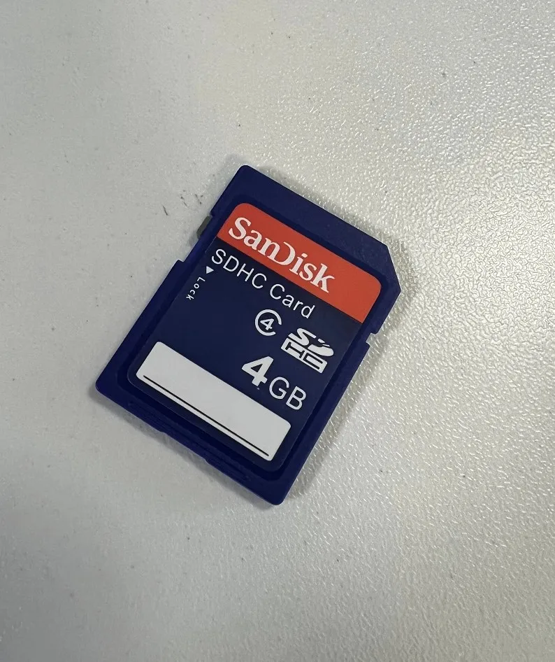 بطاقة ذاكرة SanDisk SD 4G c4 c2 الأصلية لكاميرا Canon Nikon CCD الرقمية بطاقة ذاكرة SDHC CNC