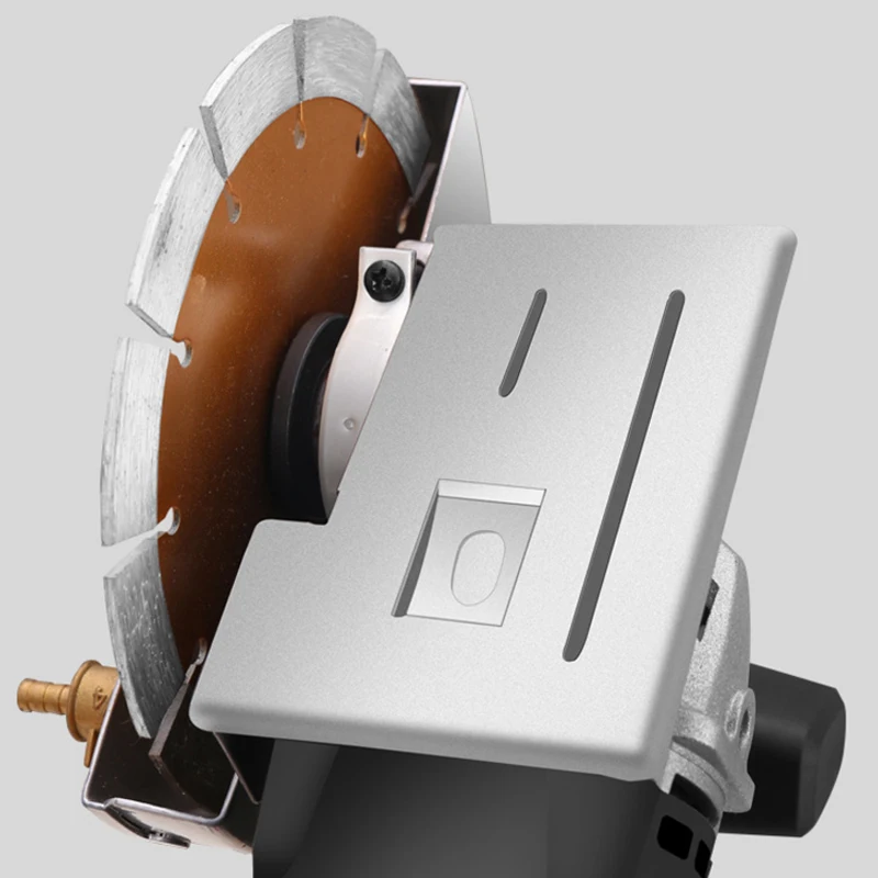 5800W Đơn/Treo Tường Đôi Grooving Thành Máy Bê Tông Thủy Điện Dụng Cụ Lắp Đặt Bám Bụi Cắt Với Nhìn Thấy lưỡi Dao