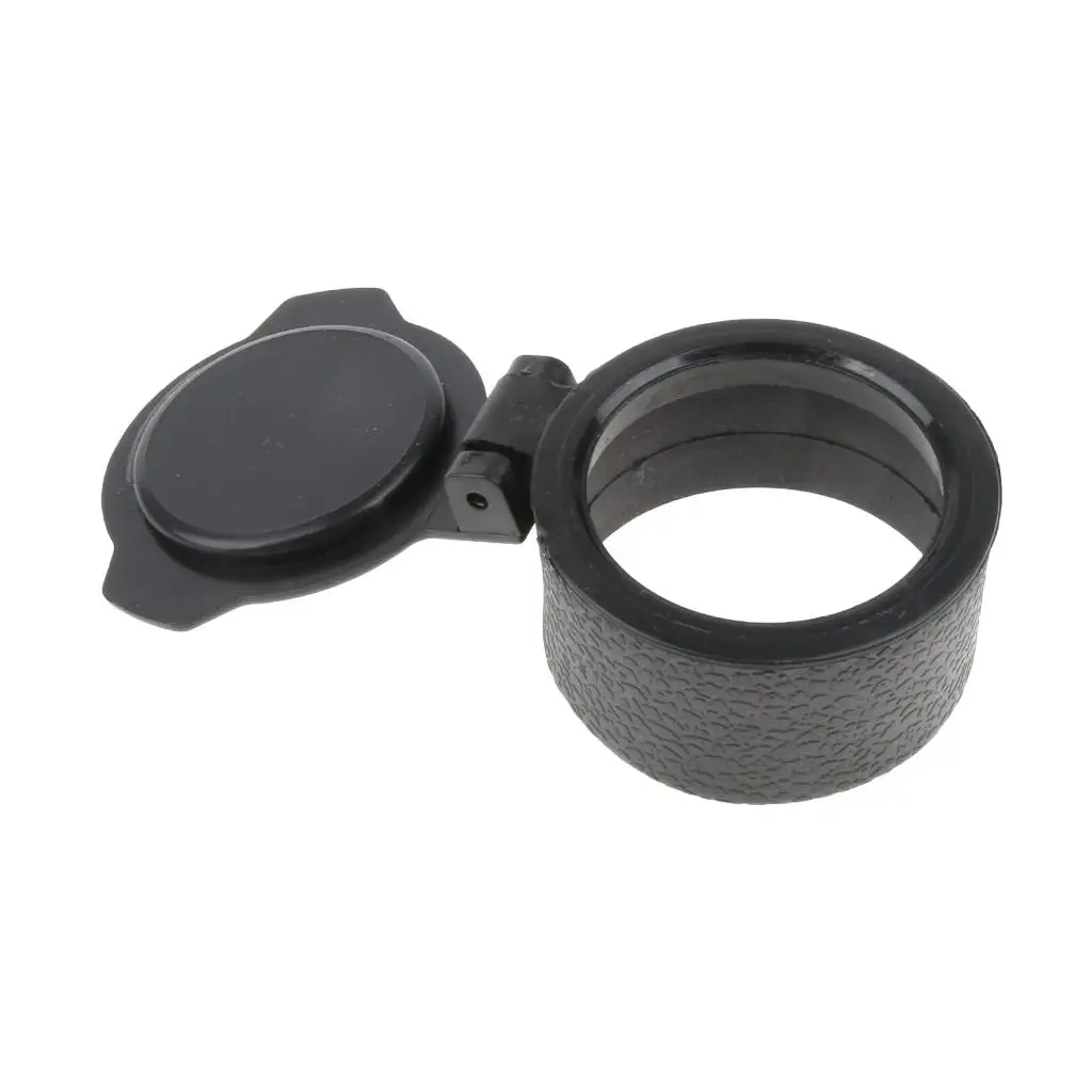 Dustproof Waterproof 36mm Scope Lens Cover Flip-open Eyepiece Cap PVC Universal Fitting for Telescope Binoculars