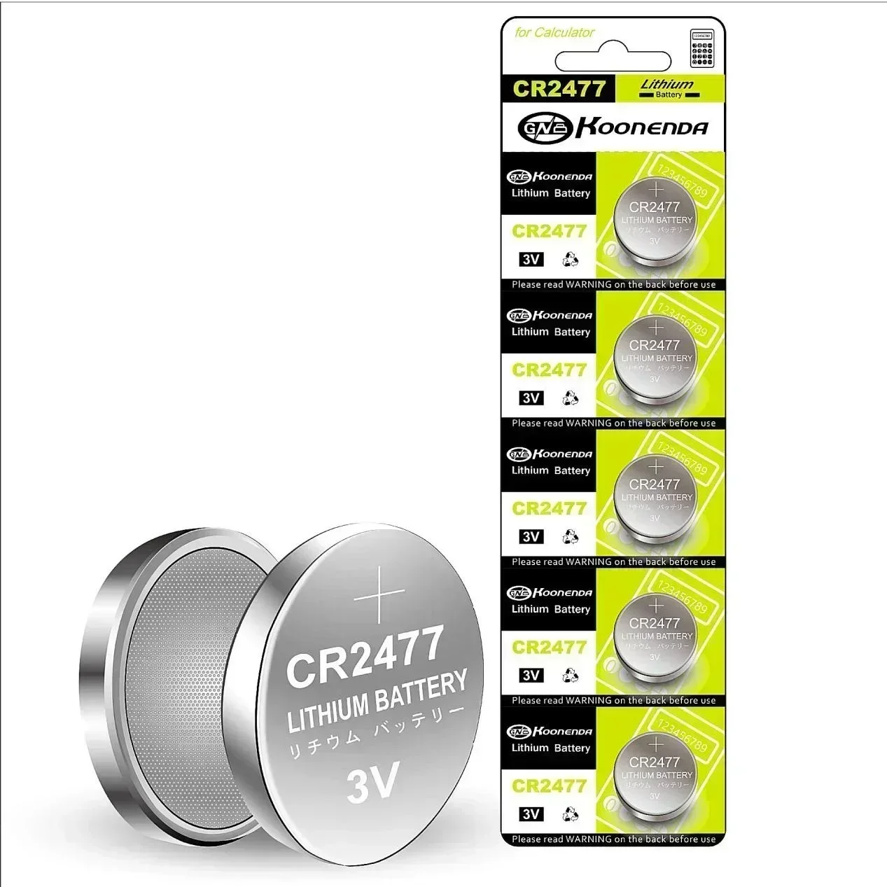 Button battery, button battery, electronic, CR2477，3V， Relays, calculators, and scales are available16#