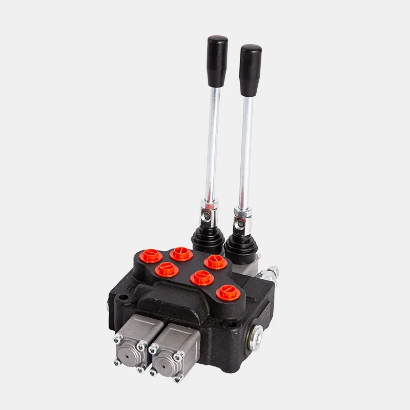 Dcv40 Series Split Multiple Directional Control Valve Manual Electric Hydraulic Control Reversing