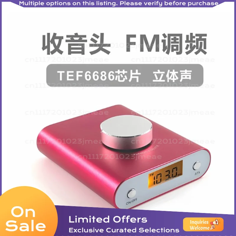 TEF6686 FM Radio Receiver Chip, High Sensitivity HiFi Digital Stereo Broadcast Tuner IC for DIY Radio Audio Projects