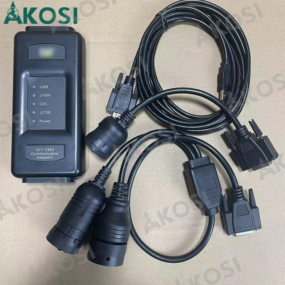 

Heavy Duty Truck Excavators ET4 For ET Adapter 3 III ET-4 for Car Truck Diagnostic Tool With wifi Support Multi Languages