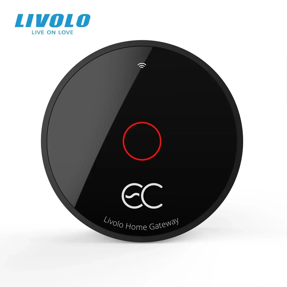 LIVOLO EC Smart Gateway,Wired/Wireless Smart Hub,APP/Google Home /Alexa/Alice Connection Bridge,Movable Width Range