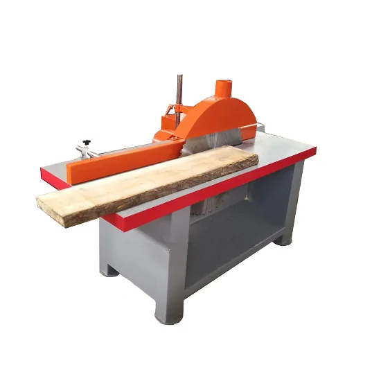 Diesel Power Saw Machine, Wood Cutting Circular Wood Saw, Serra de mesa para madeira