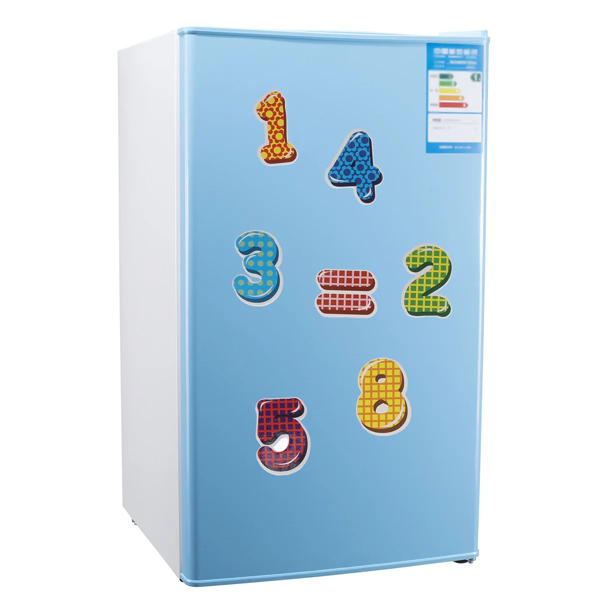 

2 Sets Alphabet Refrigerator Number Decal For Kids Educational Wall Window Metal Surface Easy Remove Eva Paper Safe Learning