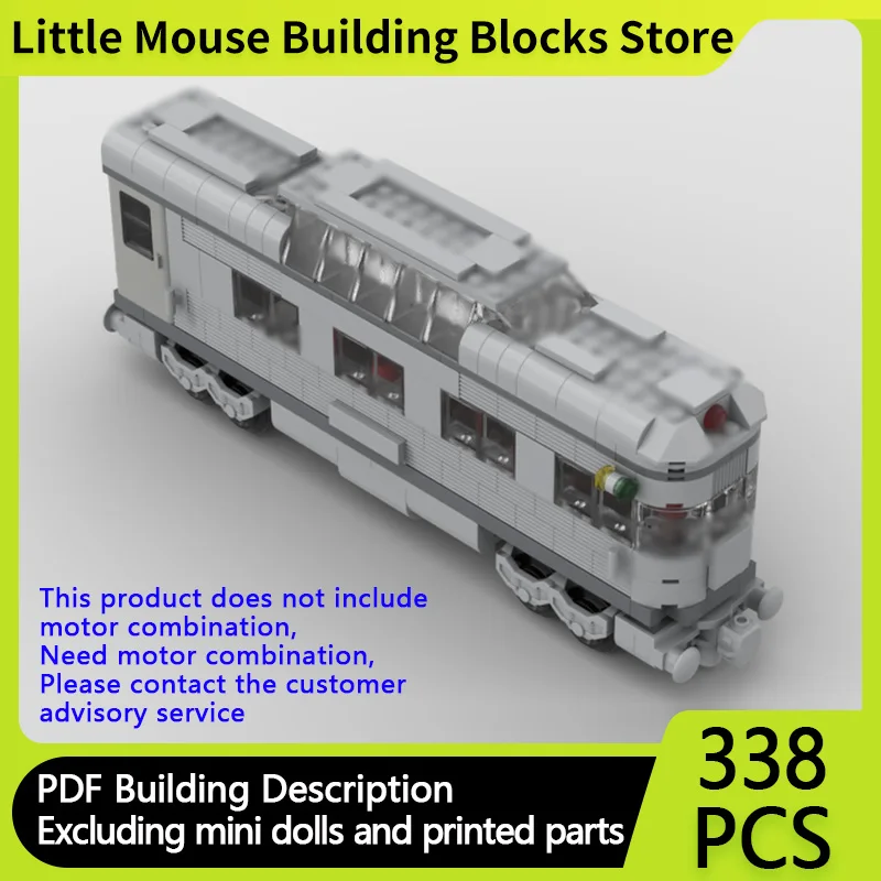 

Конструктор MOC: Модель городского автомобиля с куполом для наблюдения, модульная технология, детский праздничный подарок, набор для сборки игрушек