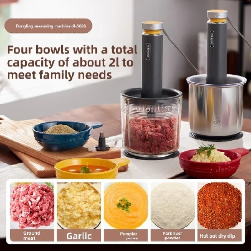 Penggiling Daging Elektrik den - Baby Food Vegetable ulasan dan harga