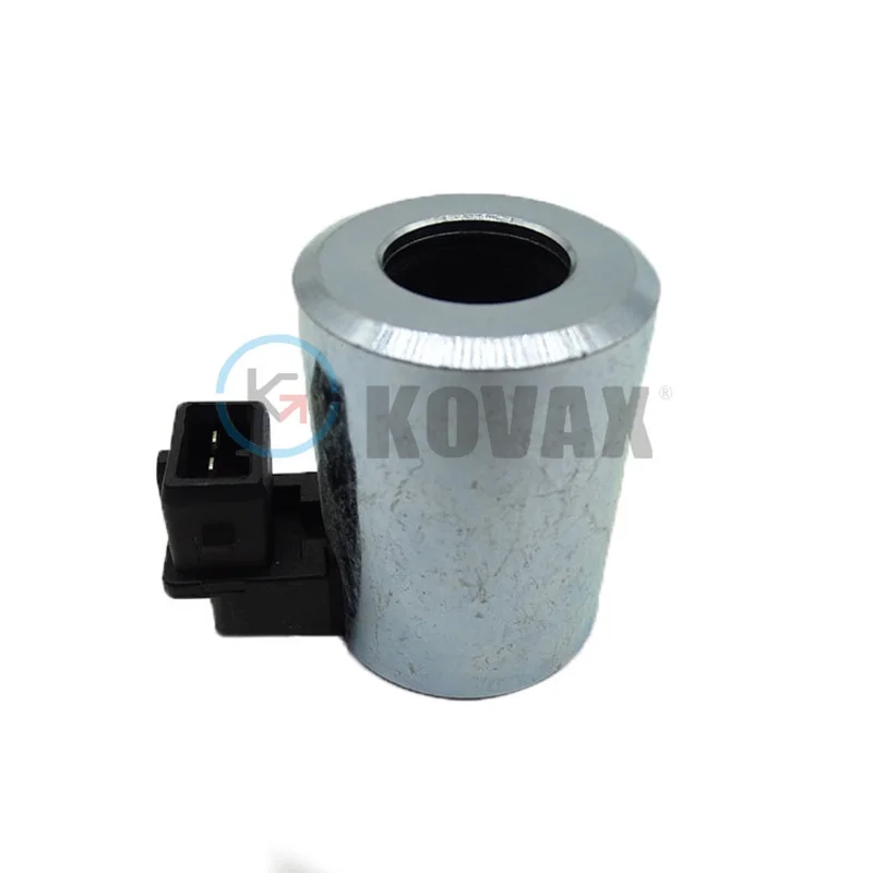 Se adapta a las piezas mecánicas del excavador de la bobina de la válvula solenoide del cargador Sany 24V del excavador de la bobina de la válvula solenoide