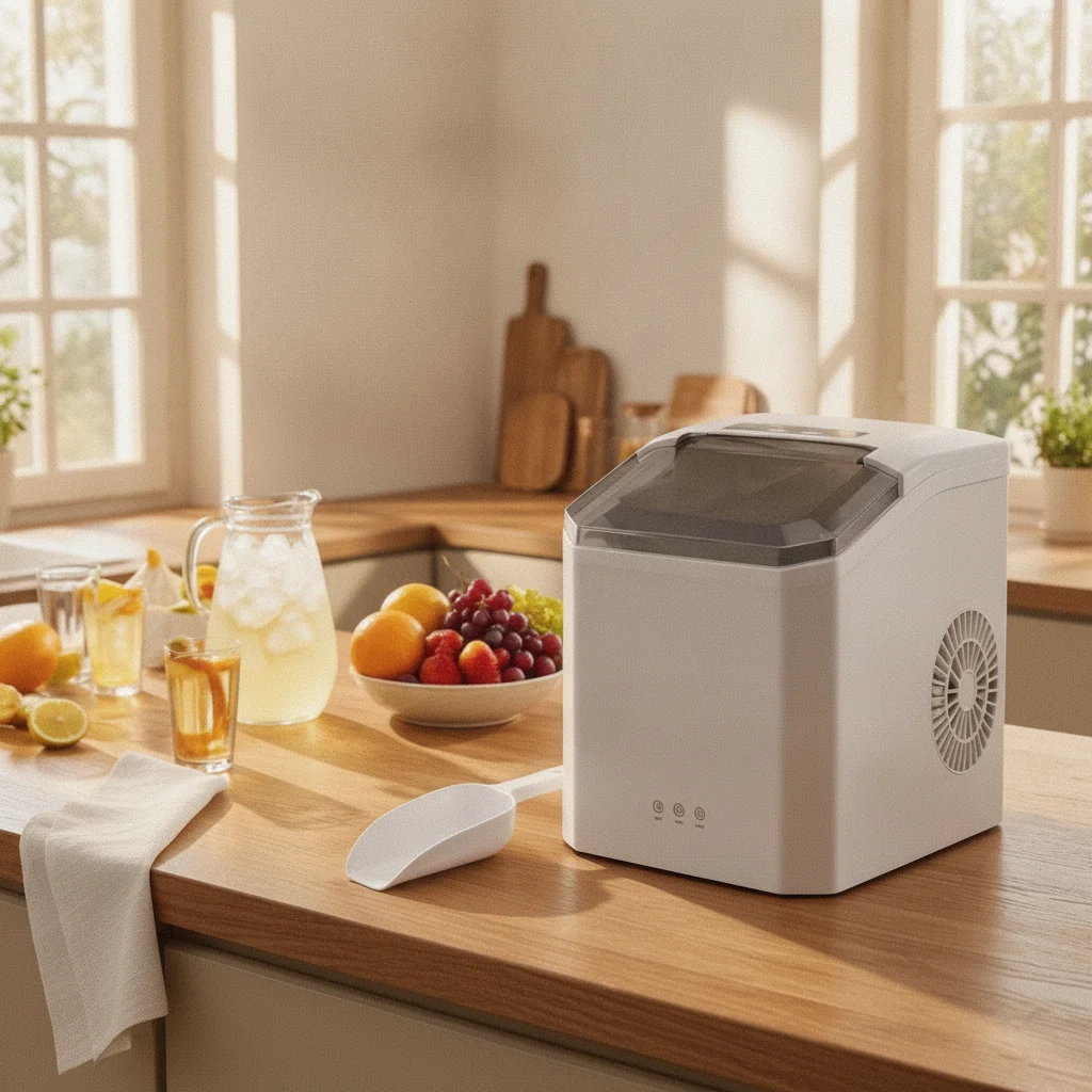 Kitchen Appliances Countertop - Pembuat Es Meja Dapur dengan Deteksi