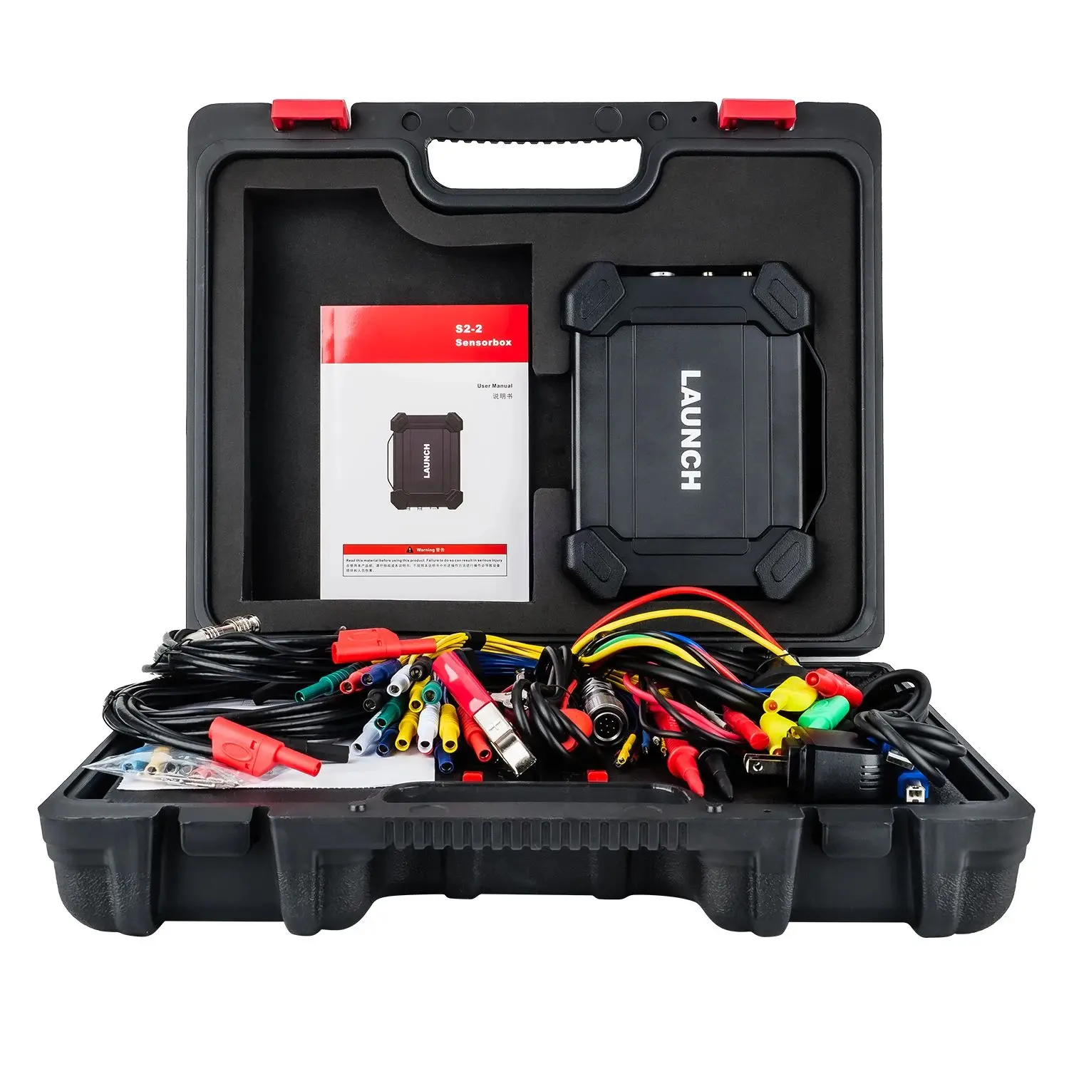 LAUNCH S2-2 Sensorbox Check ECU Simulate Sensor Multimeter work with X431 PRO V5.0/ PRO3S+V5.0/ PRO TT/PRO3 ACE/PAD V