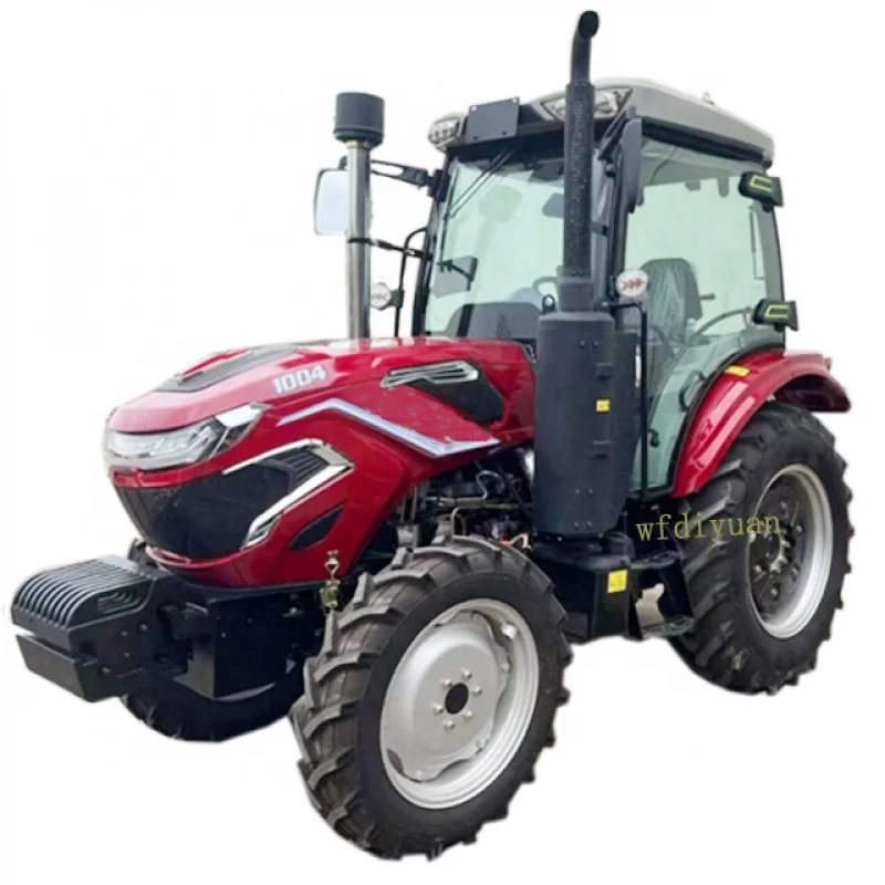 Long life：New product high effciency 4wd 35to70hp mini tractor with front end loader and backhoe cheap price for sale