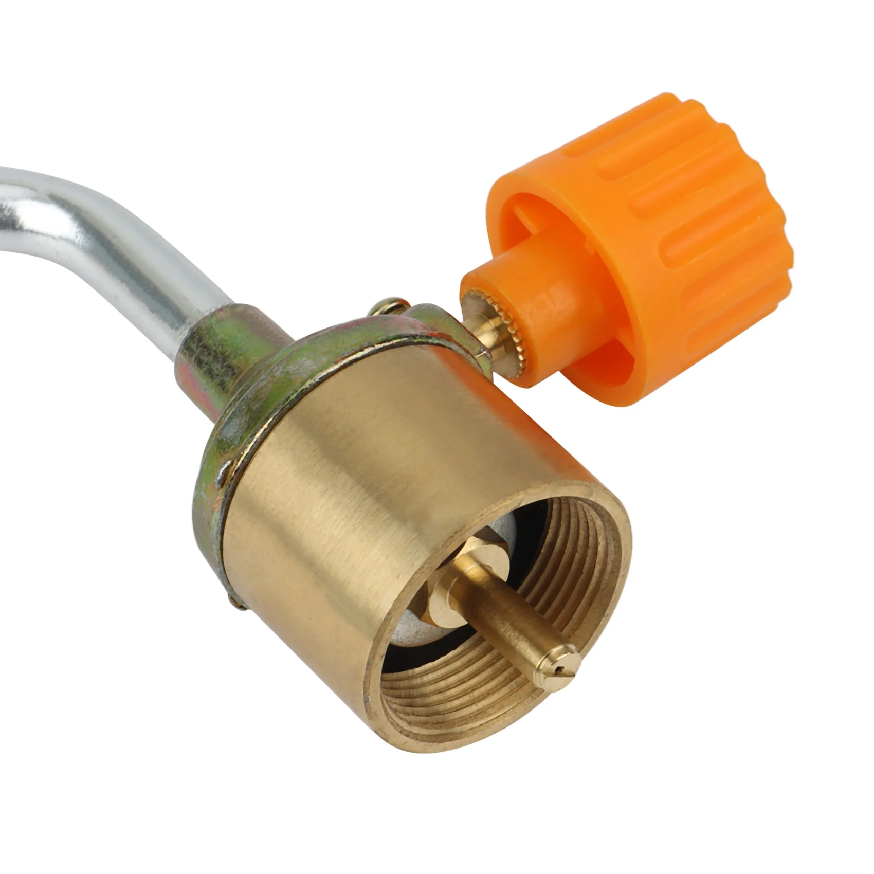 

AA91 Brass MAPP, Propane Gas Torch, Automatic Ignition Trigger, Heating Welding Burner, Suitable for Camping and Welding