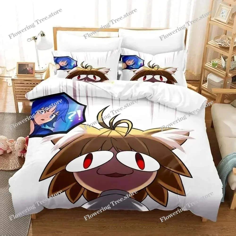3D Printed Cartoons Melty Blood Neco Arc Bedding Set Single Twin Full Queen King Size Bed Set Adult Kid Bedroom Duvet cover Sets