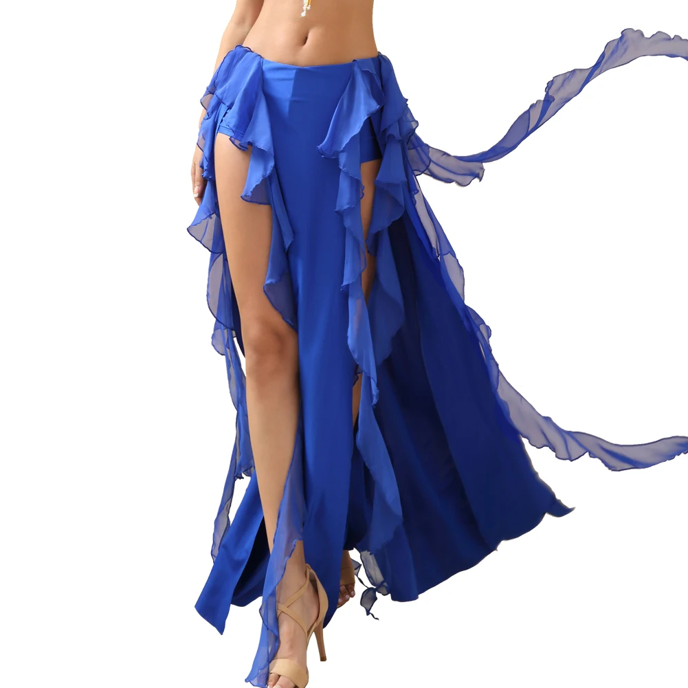 Fringe Belly dance skirts for women sexy Belly dancing skirt slit bellydance skirt belly dance costume adult belly dancer skirt