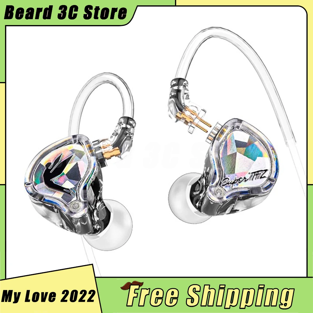 Supr TFZ My Love 2022 Hifi Earphone Noise Cancelling Monitor TypeC 3.5mm In Ear Bass Wired Earbuds Custom Gamer Gifts Headphone