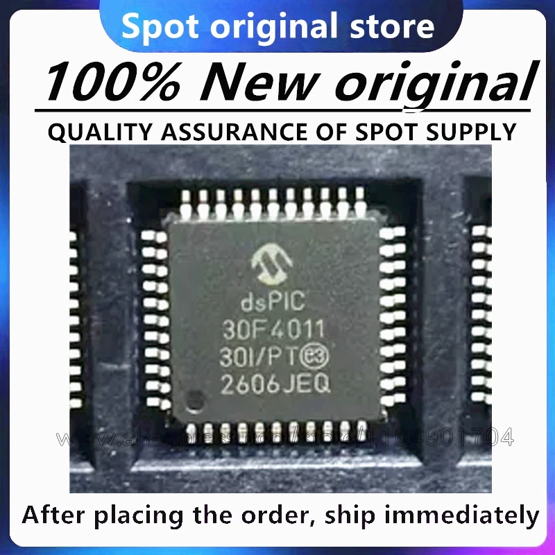 5PCS~50PCS/LOT DSPIC30F4011-30I/PT 30F4011-30I/PT DSPIC 30F4011 30I/PT QFP44 100% New Original in Stock