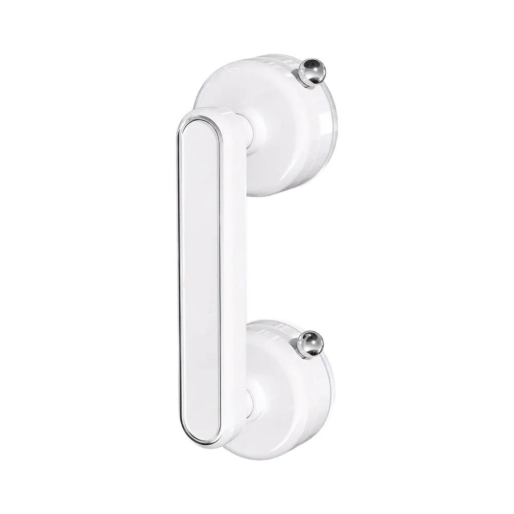 User-Oriented Suction Cup Grab Bar for Bathtub and Shower Providing Physical Assistance During Bathing Activities