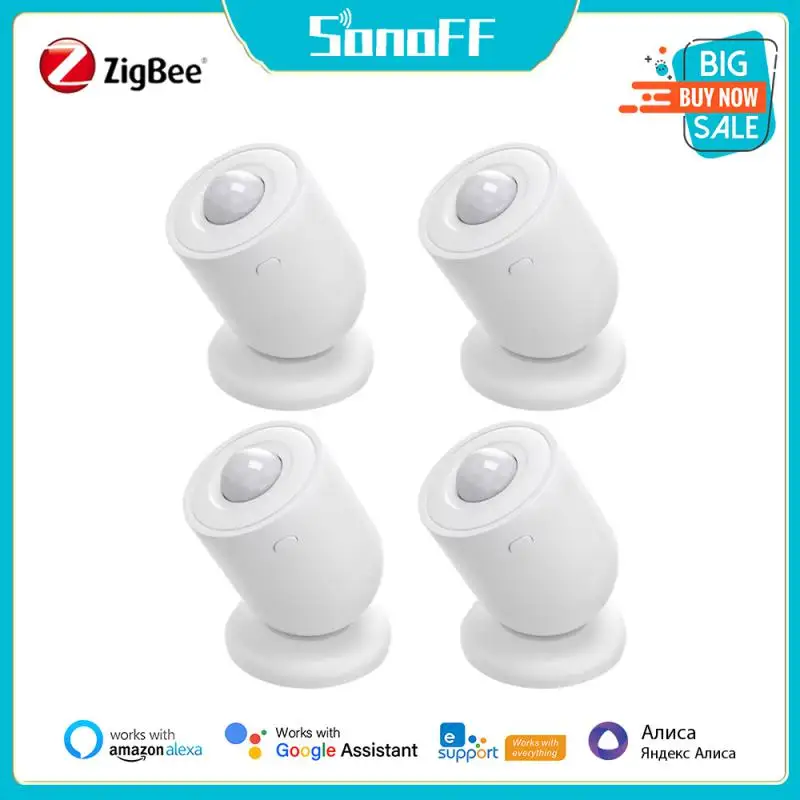 

New SONOFF SNZB-03P Zigbee Motion Sensor Light Detection Home Security Local Smart Scene Linkage via eWeLink APP Alexa Google