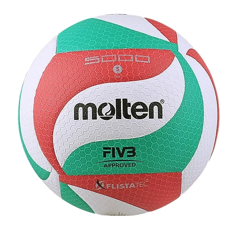 

FLISTATEC-Volleyball PU Ball for Students, Adult and Teenager, Competition Training, Outdoor and Indoor, Size 5