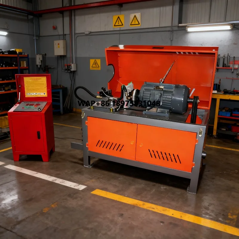 

Factory direct sales rod and wire automatic metal straightening machine High-speed disc round steel straightening machine 220-38