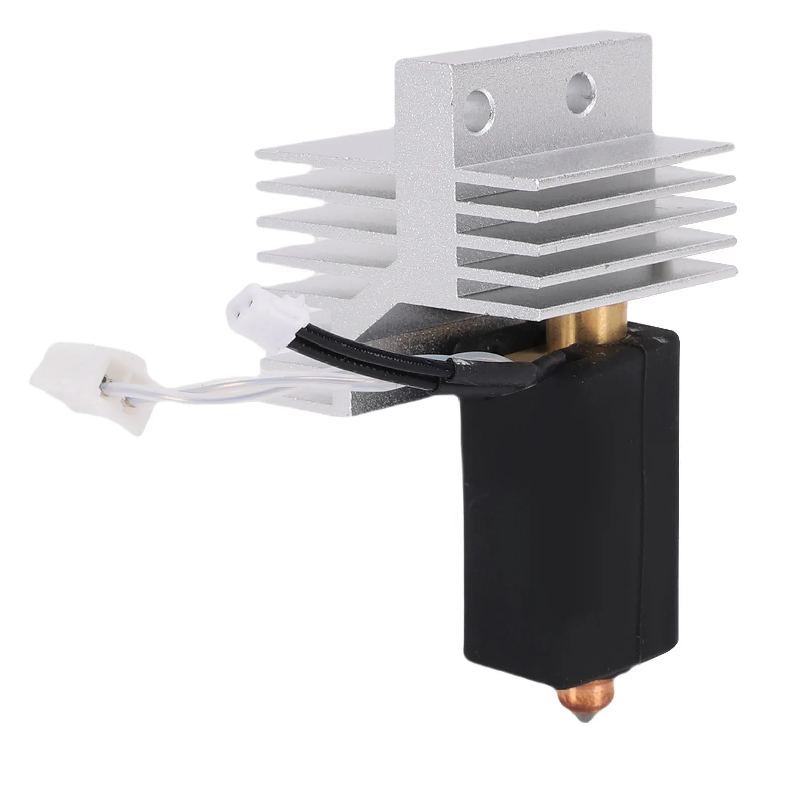 Hotend Kit Fit for Centauri Carbon 3D Printer 0.4mm Copper Hardened Steel Nozzle Upgrade Ceramic Hot End High Heating Efficiency