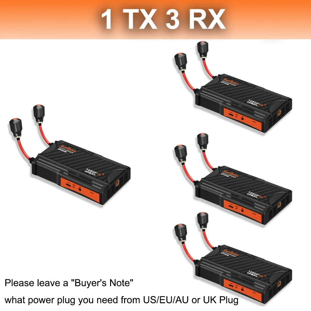 Variant: 1 TX 3 RX