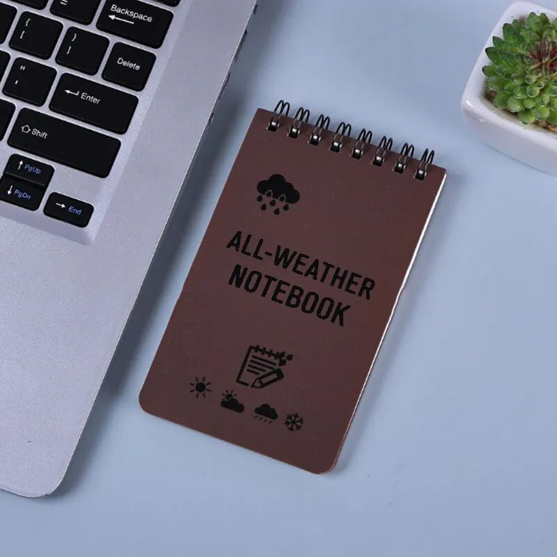 1pc Waterproof Pocket Notebook Tactical Mini Memo Pad With Lined Pages Spiral Notebook Mini Memo Pad Note Pads Office Supplies