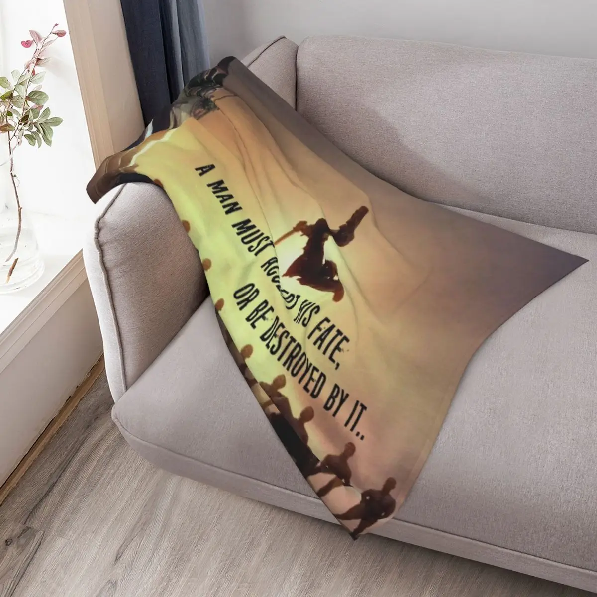 سبارتاكوس اقتباس رمي بطانية للأطفال لينة كبيرة المانجا الفاخرة العلامة التجارية