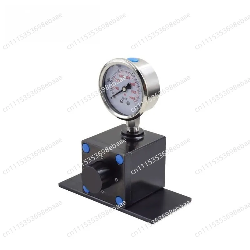 PM-1000 Hydraulic Vise Clamping Force Tester Oil Pressure Gauge For Milling Machine Parallel Vise