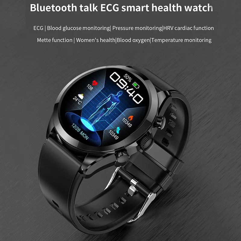 Xiaomi 2024 Bluetooth Call Smart Watch Men ECG+PPG Heart Rate Blood Sugar Pressure Oxygen Health Monitoring Smartwatch Clock