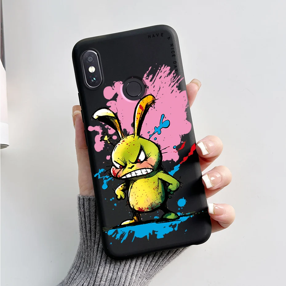For Xiaomi Redmi Note 5 Pro Case Cute Rabbit Panda Cover TPU Soft Silicone Funda For Xiaomi Redmi Note 5 MEI7S MEI7 Note5 Bumper