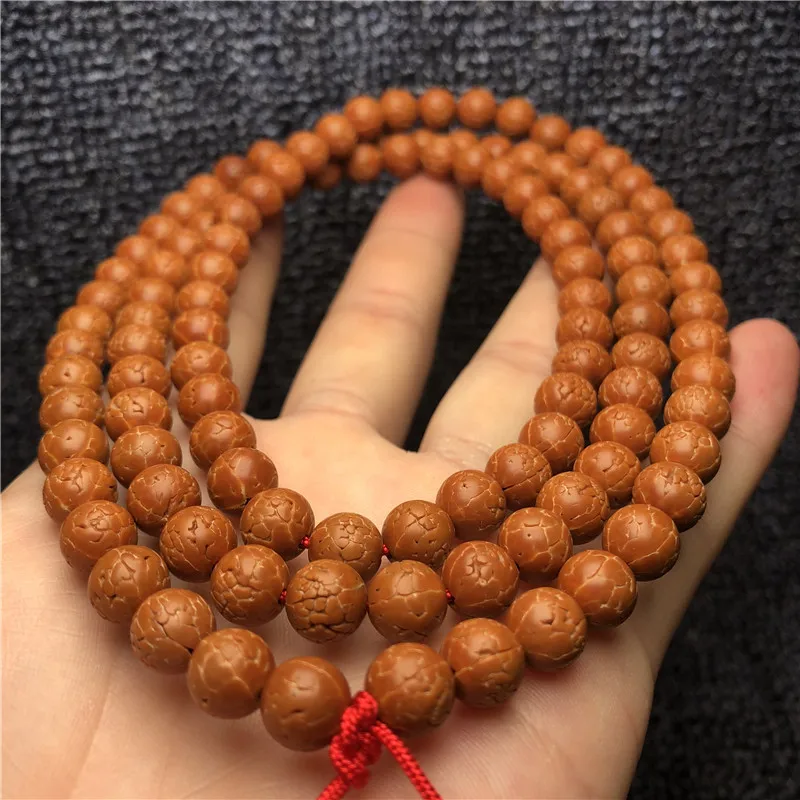 Wholesale Dragon Scale Texture Small King Kong108Five Faces Pieces Grinding Toothless Round Beads10mmBracelets for Men and Women