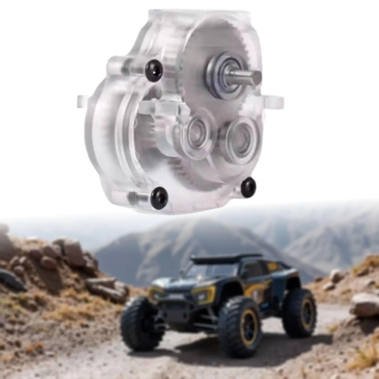 

Gearbox Case Housing CNC Alloy Transmission Set for 1 18 RC Truck Accessories Professional Repair Kit