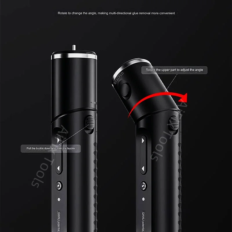 Qianli Toolplus Adjustable Angle OCA Glue Remover with 4 Needles Dust Show Light for LCD Screen Refurbish