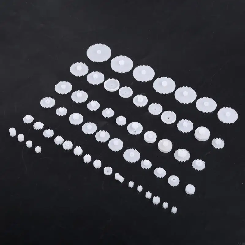 581E 58 styles Toothed WSFS Gears Plastic All Module 0.5 Robot Parts DIY