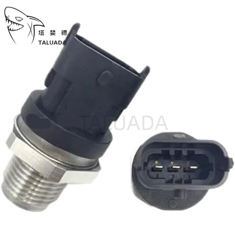 

Fuel Injection Sensor 0281006086 For SY195/205/215/225/245-10 Engine 4M50 Common Rail Pressure Sensor ME229553 Excavator Parts