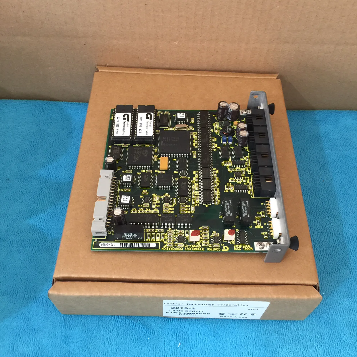 Control Technology Corporation 2219-2 SERVO CONTROL MODULE