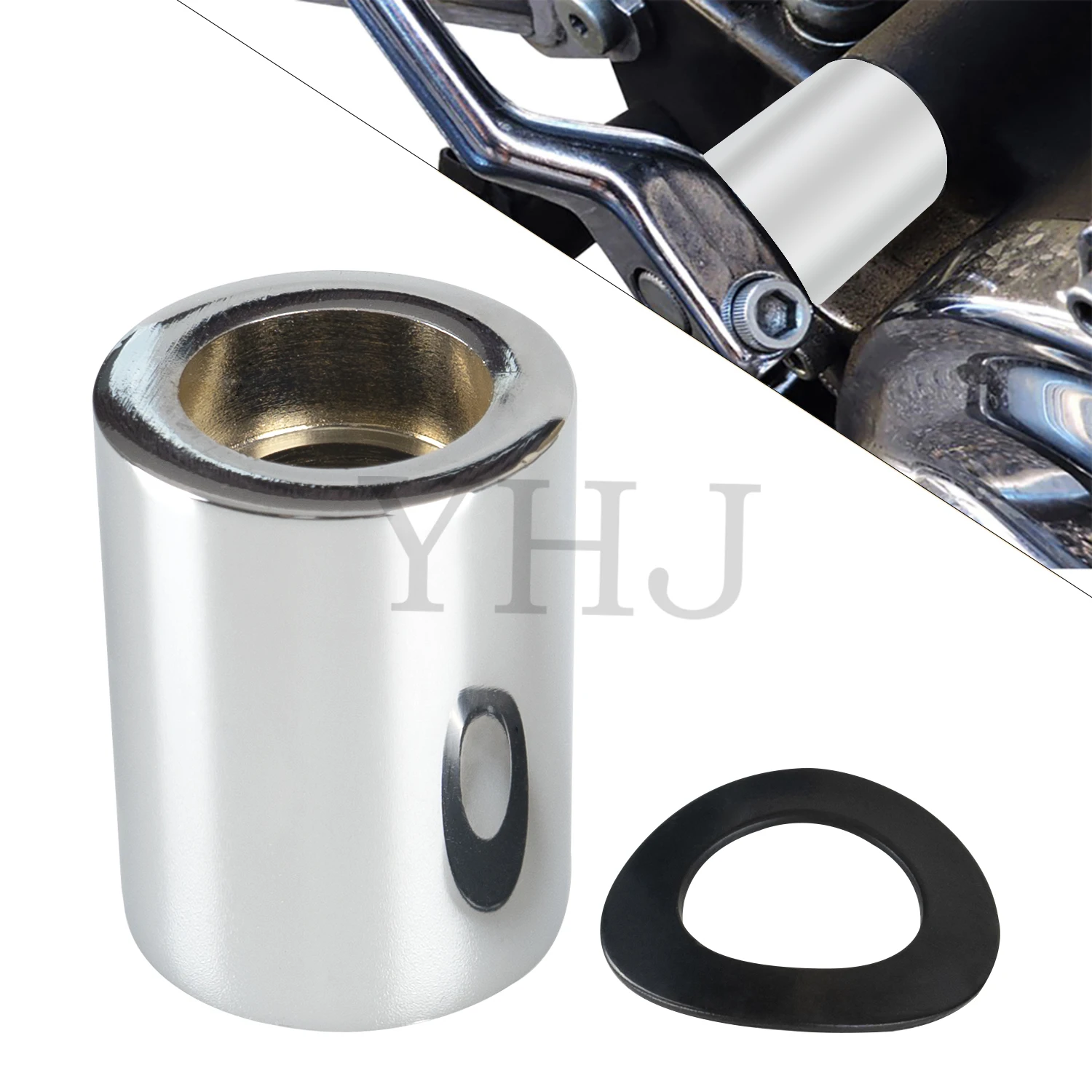 

Motorcycle Heel Shifter Eliminator Shift Lever Shaft Spacer For Harley Touring Road Street Electra Tri Glide Universal 1980-up