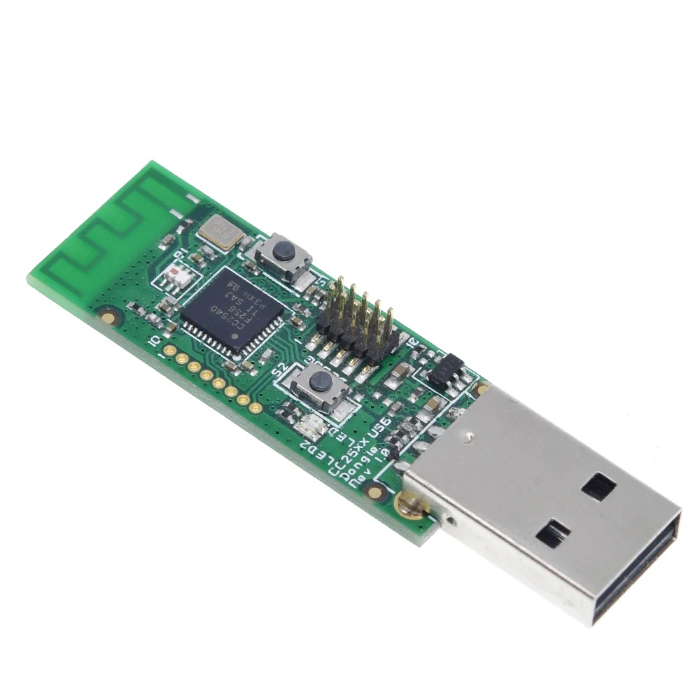 Imagem -04 - Depurador Cc2531 Zigbee Cc2540 Sniffer sem Fio Bluetooth 4.0 Dongle Placa de Captura Usb Módulo Programador Downloader Cabo cc