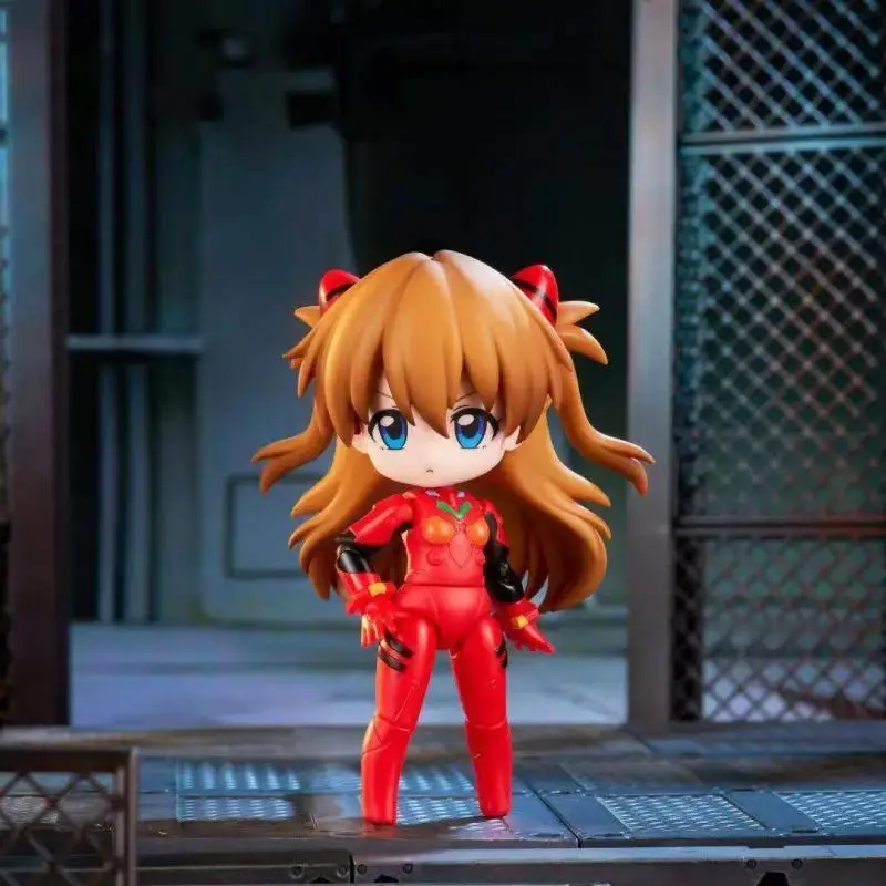 

Blokees Qi Yu Ji Q New Century Gospel Warrior EVA Blind Box Trendy Handmade Ornament Assembly Doll Anime Surprise Gift