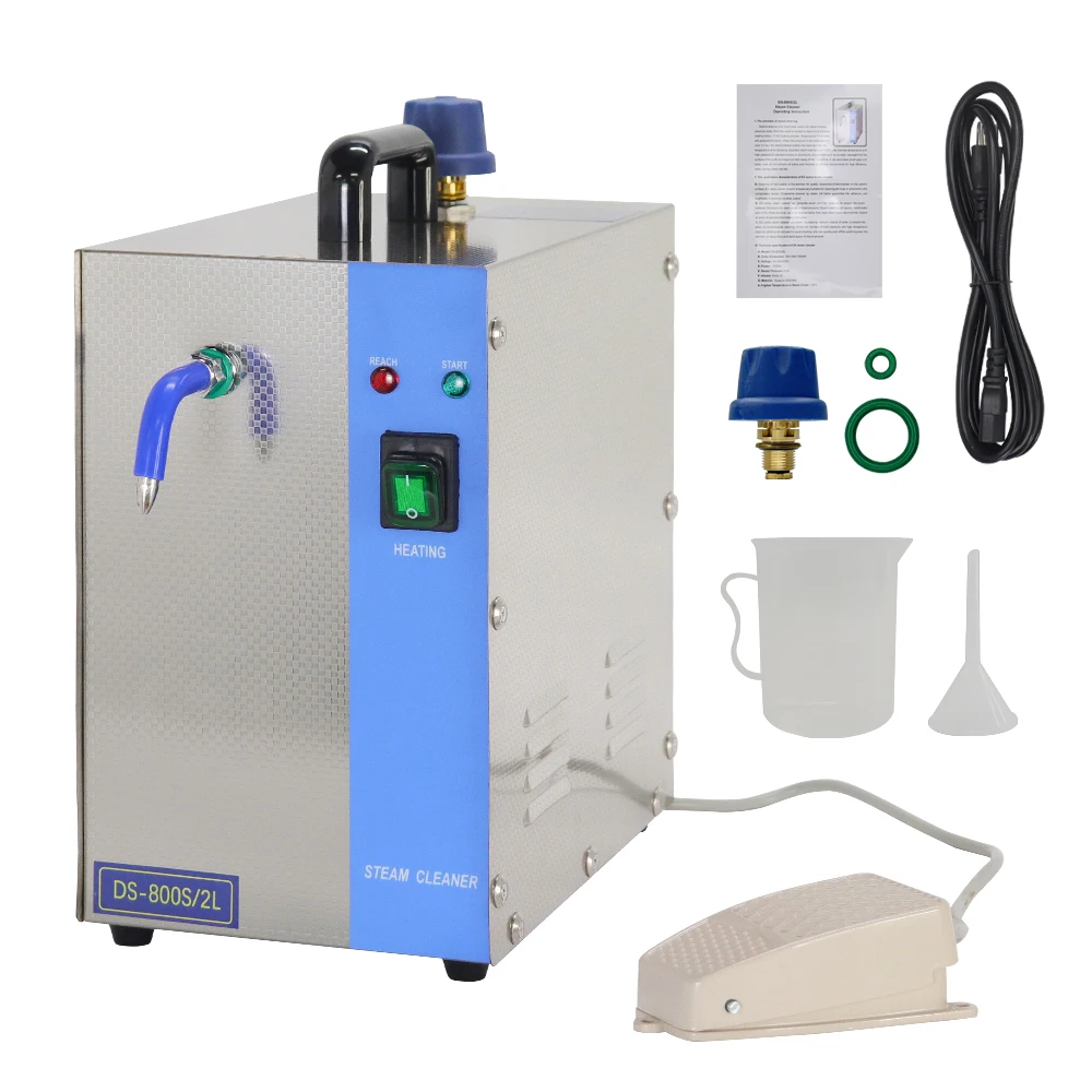 ZOIBKD Supplies 2L Steam Cleaning Machine For Jewelry Cleaning High Pressure High Temperature All-Around Cleaning